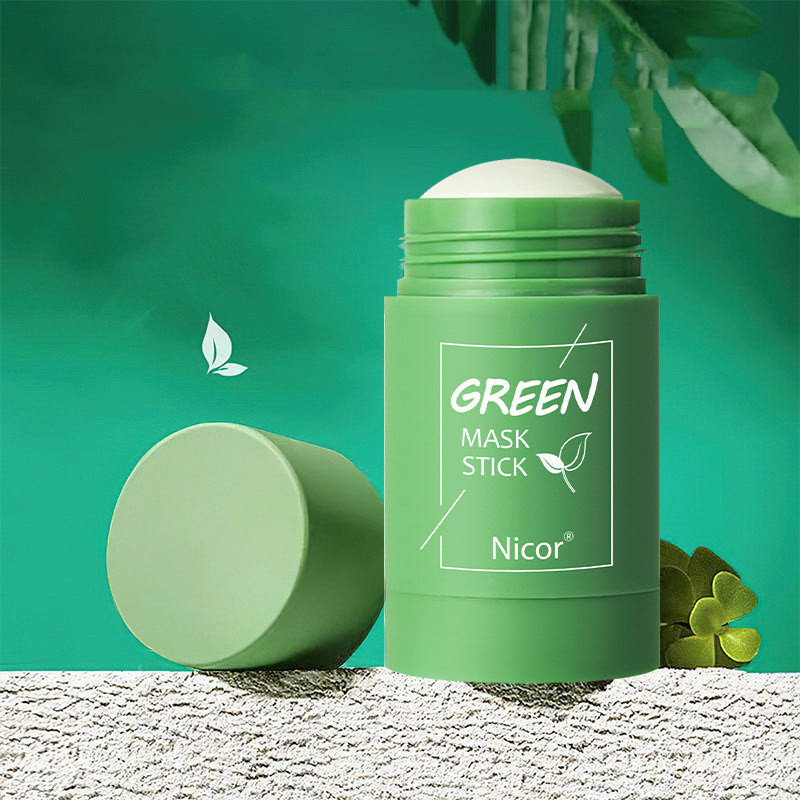 NeduGlow™ Green Tea Purifying Clay Mask Stick – Deep Clean, Oil Control & Skin Refresh