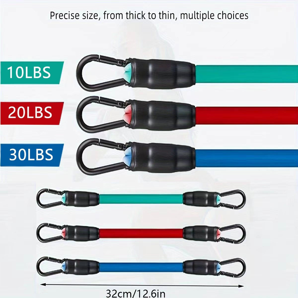 NeduGlow™ FitFlex – Bandes de Résistance pour Jambes & Fessiers