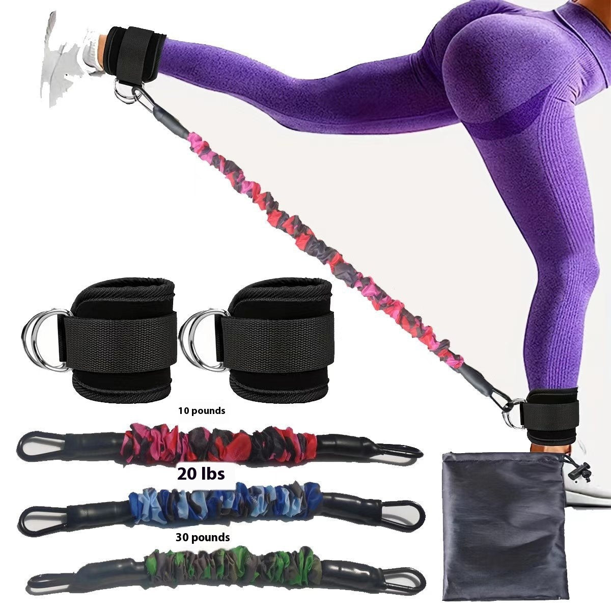 NeduGlow™ FitFlex – Bandes de Résistance pour Jambes & Fessiers
