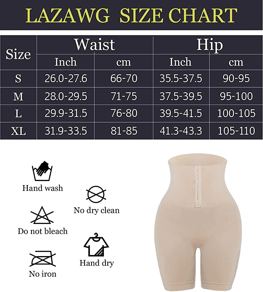 Velssut Spanxdex Shapewear for Women Faja Tummy Control Panties Hight Waist Body Shaper Underwear Adjustable Waist Cincher Brief