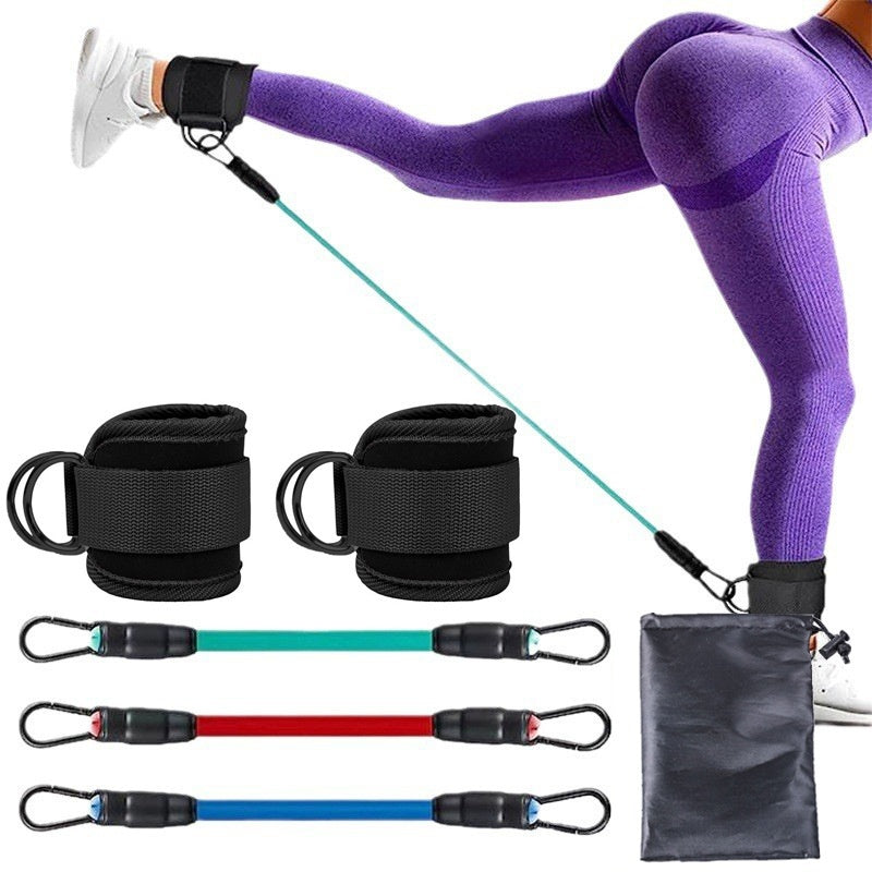 NeduGlow FitFlex™ Ankle Resistance Bands – Hip & Leg Strength Training Set